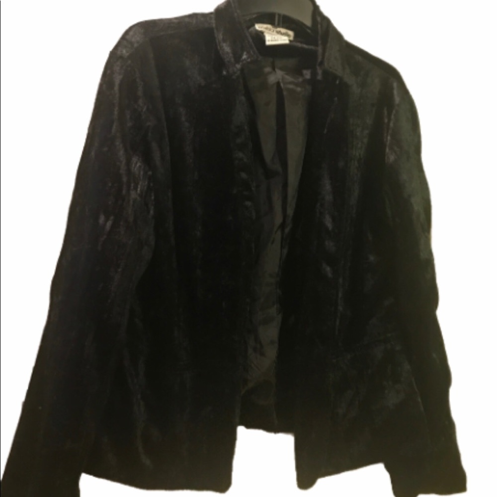 Envision Studio velour style blazer
